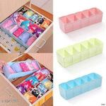 1 Pcs 5 Grid Multipurpose Divider Storage Box | Random Colors - Image 6