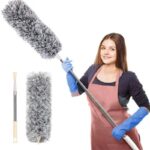 Extendable Microfiber Duster with Long Telescopic Handle | Long Reach, Bendable Head, Washable Fan & Ceiling Cleaner - Image 8
