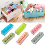 1 Pcs 5 Grid Multipurpose Divider Storage Box | Random Colors - Image 3