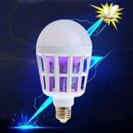2-in-1 LED Mosquito Killer Bulb | 15W Insect Zapper Light | Silent, Odorless, Energy Saving - Image 2