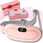 Digital Period Heating Pad & Vibrating Belt | 3 Heat Levels, 4 Massage Modes – Fast Relief for Menstrual Cramps - Image 6