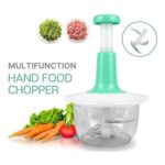 1.5 Liter | Manual Hand Push Chopper & Multifunctional Mixer - Image 2