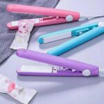 Mini Portable Ceramic Hair Straightener & Curler | Smooth, Silky, Frizz-Free Styling | Random Color
