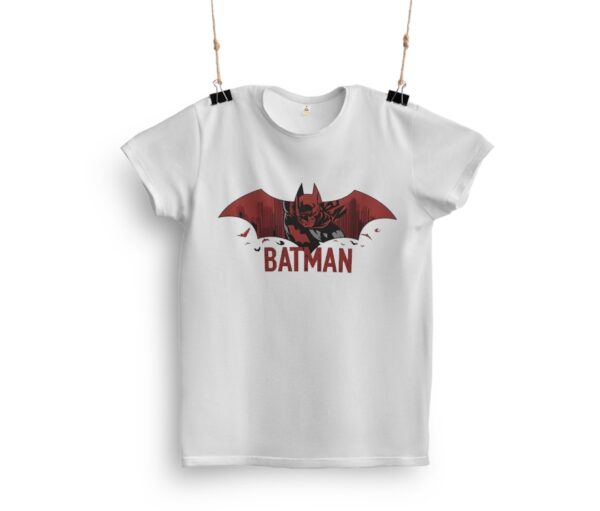 Batman– Customized Shirt in Cotton & Sportswear | Black & White – Alam Creations Pakistan